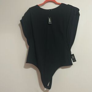 EXPRESS New With Tags Black Bodysuit Size Large Women’s Color: Black Size:L